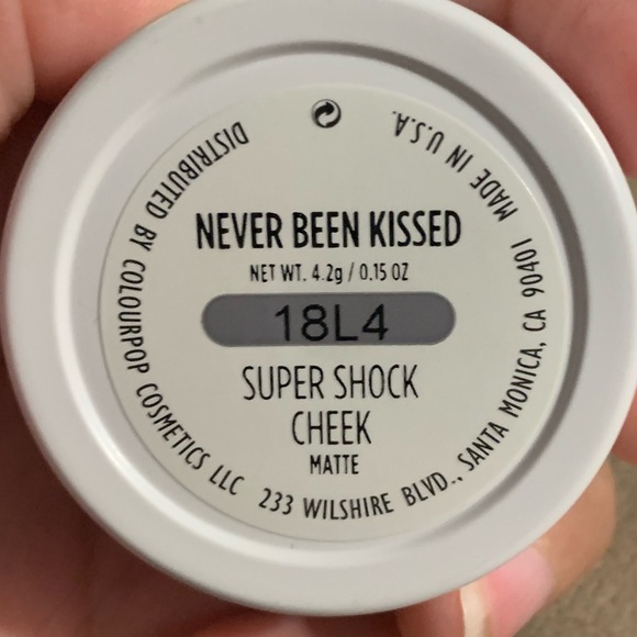 2/$15 Colourpop Super Shock Cheek “Never Been Kissed” - Picture 3 of 3